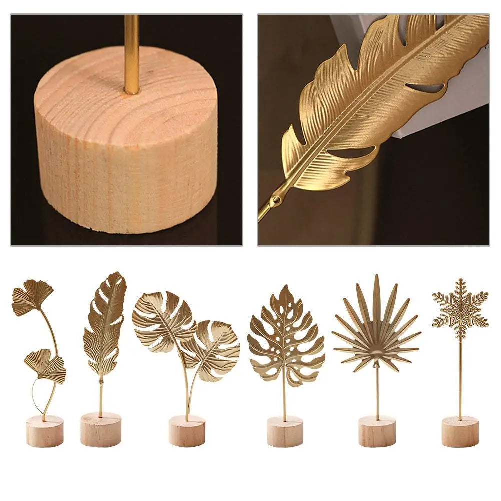 Jarrón Nórdico de Metal de Lujo – Decoración Creativa para el Hogar