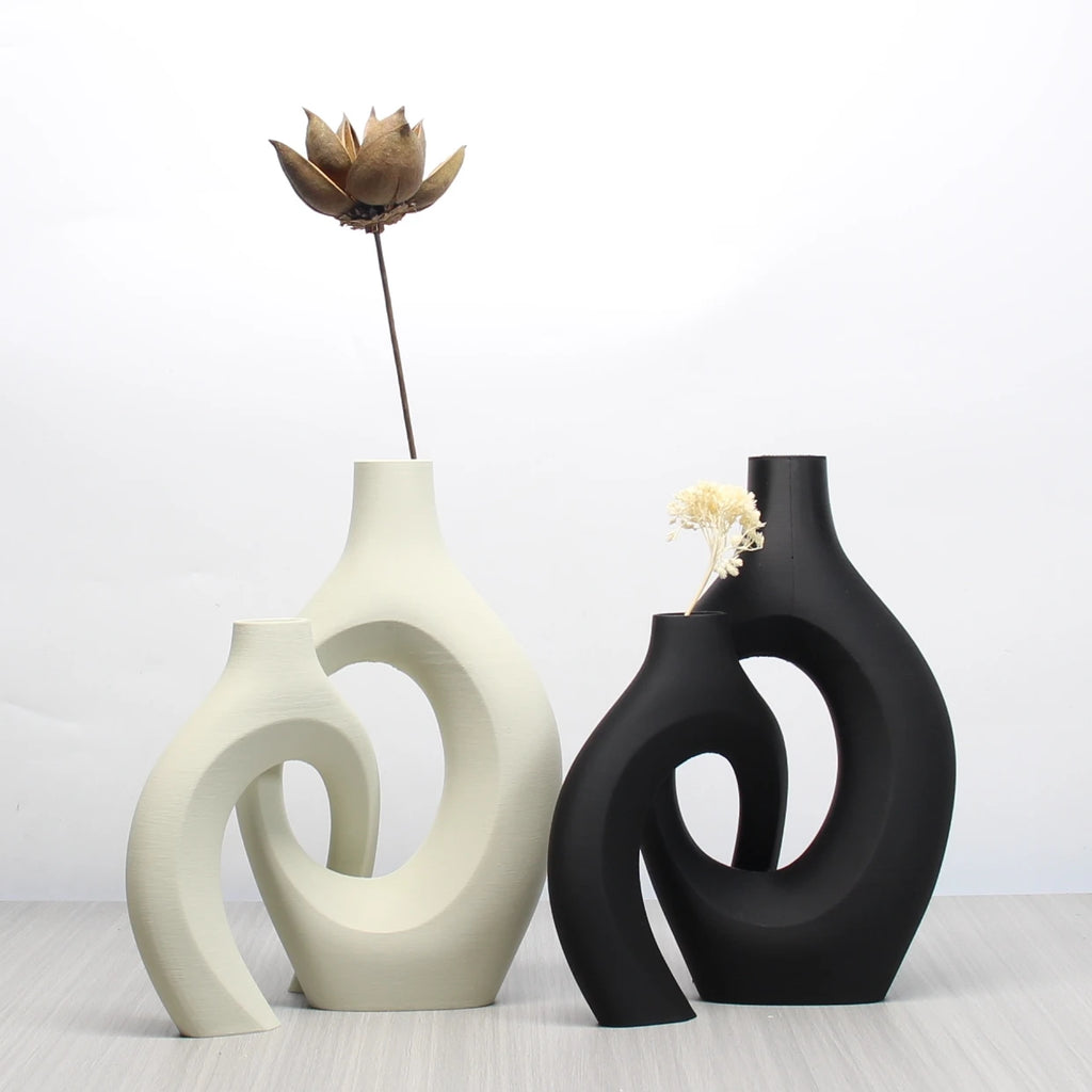 Set de Jarrones Estilo Bohemio – Decoración Artística para el Hogar