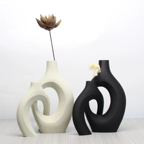 Set de Jarrones Estilo Bohemio – Decoración Artística para el Hogar