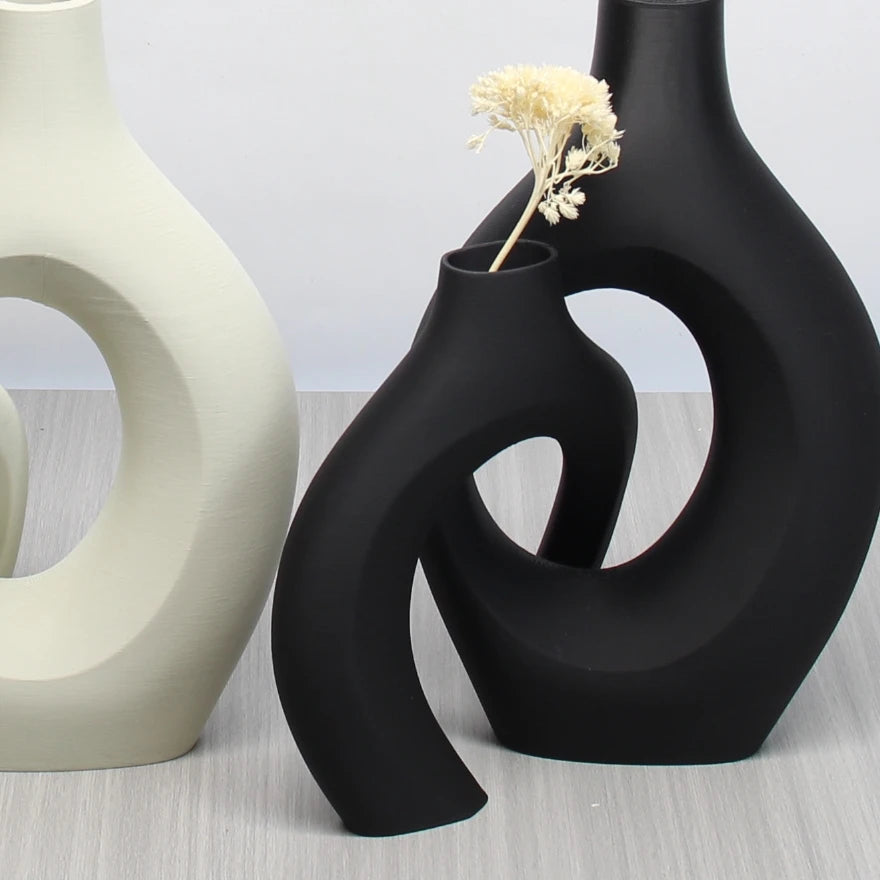 Set de Jarrones Estilo Bohemio – Decoración Artística para el Hogar