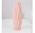 Jarrón Moderno para Flores – Estilo Nórdico en Blanco, Rosa y Azul
