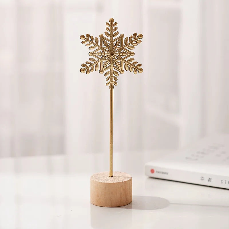 Adorno de Hojas de Ginkgo en Hierro Estilo Nórdico – Decoración Creativa
